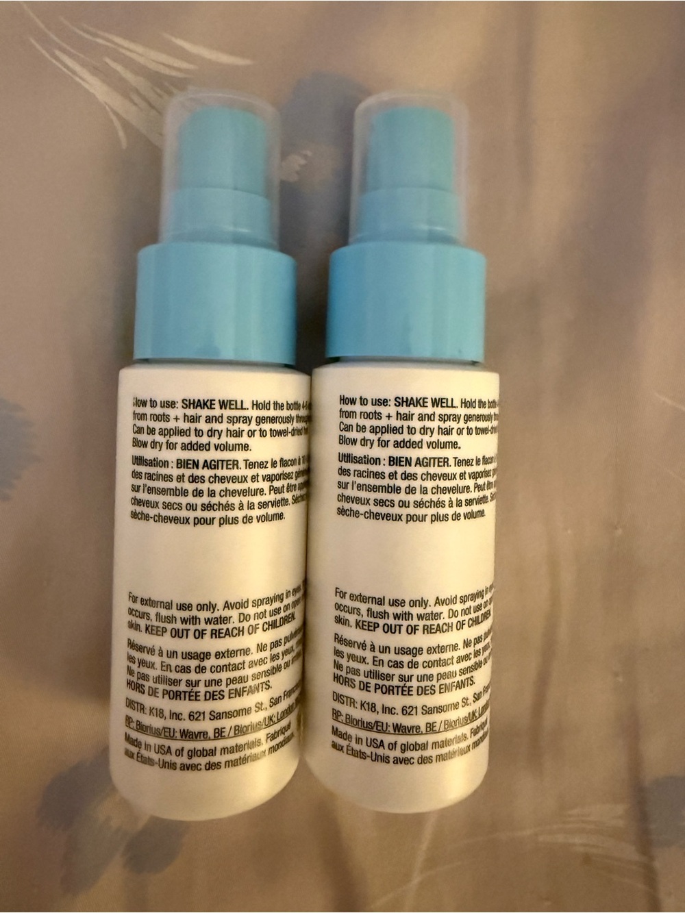 K18 Biomimetic Hairscience AstroLift VolumizerSprayThickening 1.6oz bundle of 2 - Picture 2 of 2